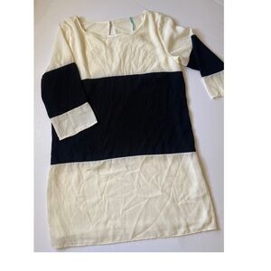 Lulus 3/4 sleeve mini dress stripe S